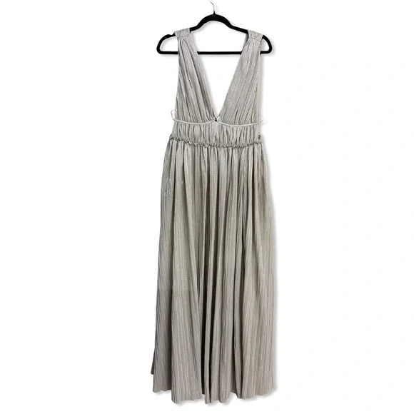 Jonathan Simkhai PLISSE LAME GODDESS GOWN dress Champagne silver M NWT $795  is available for purchase on au PAY Market - Imported Goods Online Store  Co.Ltd. | au PAY Market - Online Shopping Site